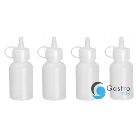 Mini dyspenser do sosów 0,03L  - zestaw 4 szt | 557891 HENDI 