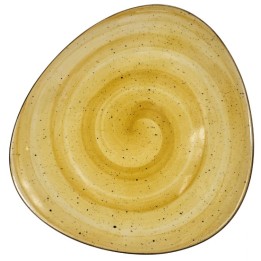 TALERZ PŁYTKI 30 CM RUSTIC ŻÓŁTY| DELTA-15.2 KERA CERAMIKA