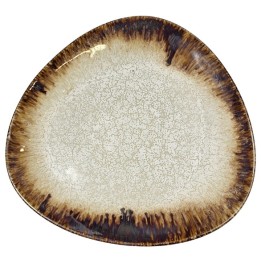 TALERZ PŁYTKI 30 CM RUSTIC DOLOMIT| DELTA-15.2 KERA CERAMIKA