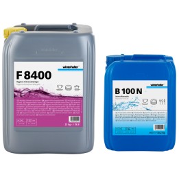 Zestaw płyn myjący F8400 25kg +płyn nabłyszczający B100N | WINTERHALTER