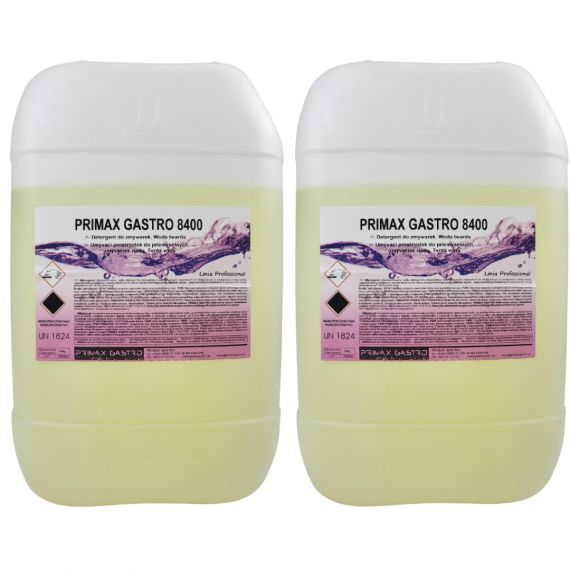 2x PŁYN MYJĄCY -DEZYNFEKCYJNY F8400 25KG  PRIMAX  DO ZMYWAREK 