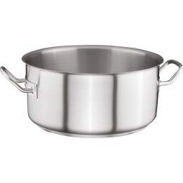 garnek niski bez pokrywki V 2.5 l  , stalowy, Ø 200 mm | 013201 STALGAST