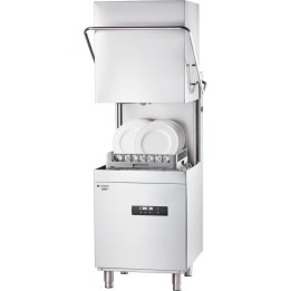 zmywarko wyparzarka, kapturowa, dozownik płynu myjącego, pompa wspomagająca płukanie, P 10.8 kW, U 400 V | 803036 stalgast