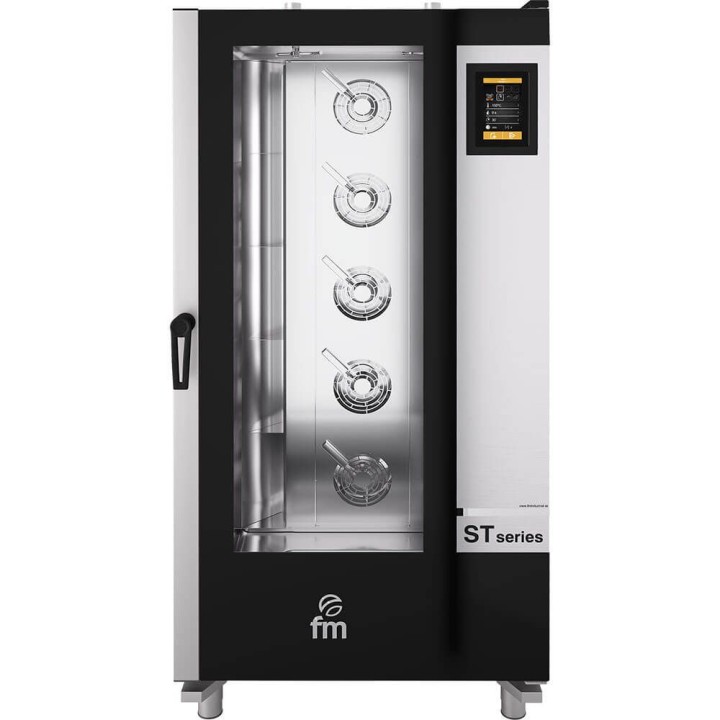 piec konwekcyjno-parowy, piekarniczy z systemem mycia, ST-Bakery-Big, dotykowy, 16x600x400, P 26.25 kW | 9120502 stalgast