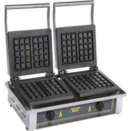 gofrownica podwójna, wzór BRUSSELS, P 2 x 1.6 kW | 777222 STALGAST