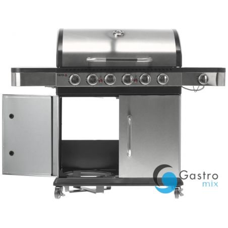 GRILL GAZOWY 6+1 STAL NIERDZEWNA 20,2KW | YG-20004 YATO 