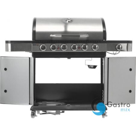 GRILL GAZOWY 6+1 STAL NIERDZEWNA 20,2KW | YG-20004 YATO 