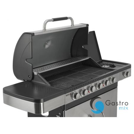 GRILL GAZOWY 6+1 STAL NIERDZEWNA 20,2KW | YG-20004 YATO 