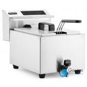 Frytownica 8 l z panelem cyfrowym Mastercook z kranem spustowym | 207369 hendi