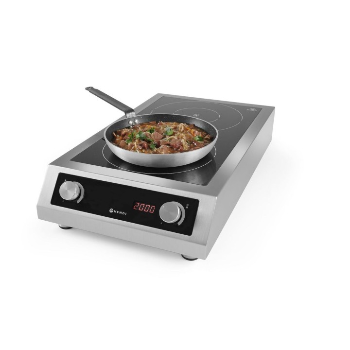 Kuchenka indukcyjna podwójna model 7000 | 239346 hendi