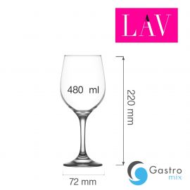  Kieliszek do wina i wody Fame 480 ml, LAV | LV-FAM563Z FINE DINE