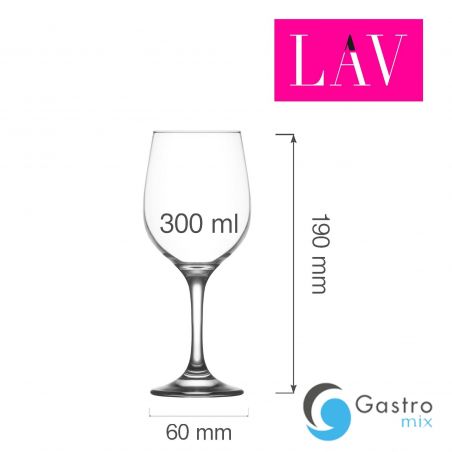 Kieliszek do wina Fame 300 ml, LAV | LV-FAM523Z FINE DINE 
