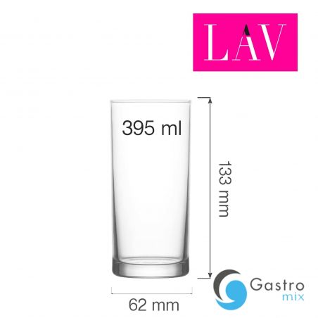 Szklanka wysoka 295 ml long drink Liberty , LAV| LV-LBR320Z FINE DINE 