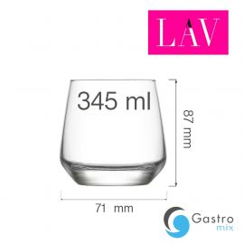  Szklanka do whiskey Lal 345 ml, LAV | LV-LAL361Z fine dine