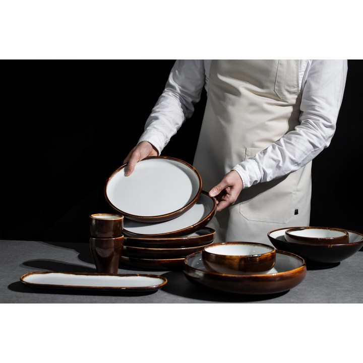 Talerz płaski ś. 25 cm SLOW | V-88003-4 VERLO