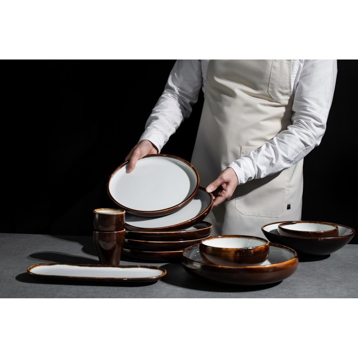 Talerz płaski śr. 20 cm SLOW | V-88007-6 VERLO