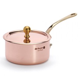 Rondel miedziany z pokrywką 9 cm INOCUIVRE | D-6453-09 DE BUYER