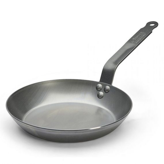 Patelnia okrągła śr. 24 cm CARBONE PLUS | D-5110-24 DE BUYER 