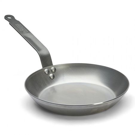 Patelnia okrągła śr. 24 cm CARBONE PLUS | D-5110-24 DE BUYER 