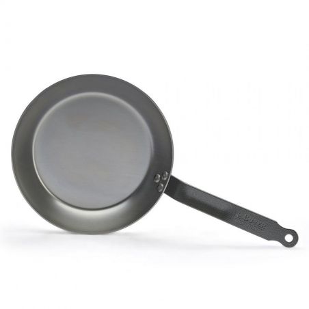 Patelnia okrągła śr. 24 cm CARBONE PLUS | D-5110-24 DE BUYER 