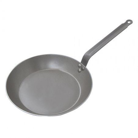 Patelnia okrągła śr. 24 cm CARBONE PLUS | D-5110-24 DE BUYER 