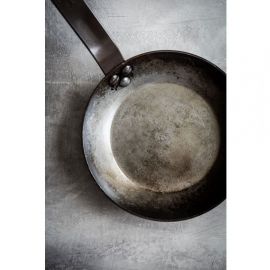  Patelnia okrągła śr. 24 cm CARBONE PLUS | D-5110-24 DE BUYER