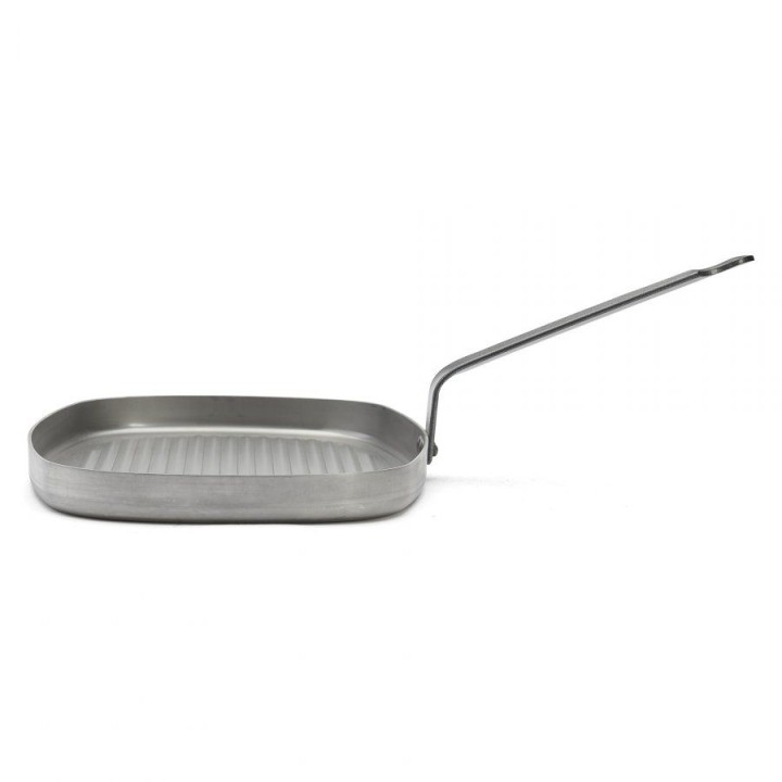 Patelnia prostokątna grillowa CARBONE PLUS  | D-5540-38 DE BUYER
