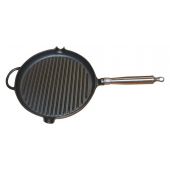 Patelnia grillowa okrągła śr. 28 cm | T-120710 TOM-GAST