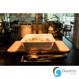  Pojemnik GN 1/2 wys. 6,5 cm z porcelany biały  | V-BUGN-12065-2 VERLO