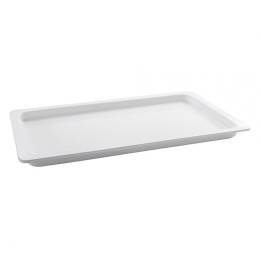 Pojemnik GN 1/1 wys. 2,2 cm z porcelany biały | V-BUGN-11022-2  VERLO