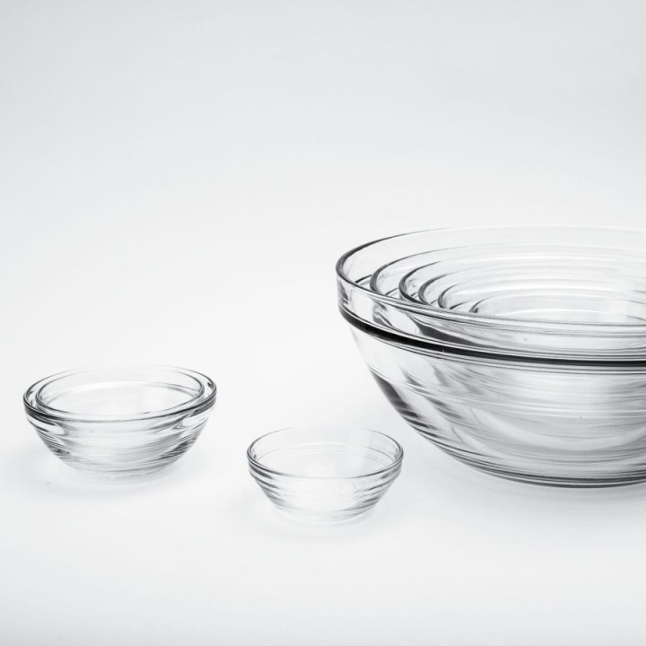 Misa szklana śr. 10,5 cm 205 ml sztaplowalna | DX-511680-6 TOM-GAST
