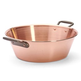 Misa miedziana do przetworów śr. 38 cm |  D-6200-38N  DE BUYER
