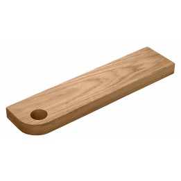 Deska dębowa z otworem 40x10x2,5 cm SIMPLE | V-11633 VERLO