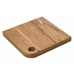 Deska dębowa z otworem 26x26x2,5 cm SIMPLE  | V-11634 VERLO