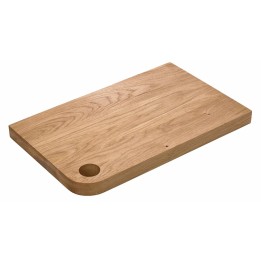 Deska dębowa z otworem 38x23,5x2,5 cm SIMPLE  | V-11635 VERLO