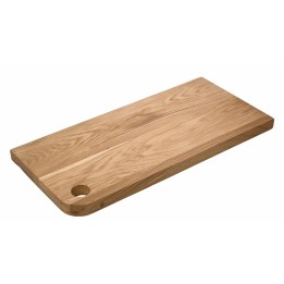 Deska dębowa z otworem 50x30x2,5 cm SIMPLE | V-11636 VERLO