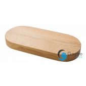 Deska dębowa owalna 400x200x40 mm STRATOS | V-11552  VERLO