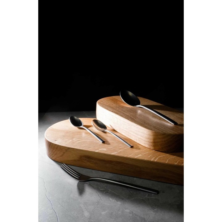 Deska dębowa owalna 400x200x40 mm STRATOS | V-11552  VERLO