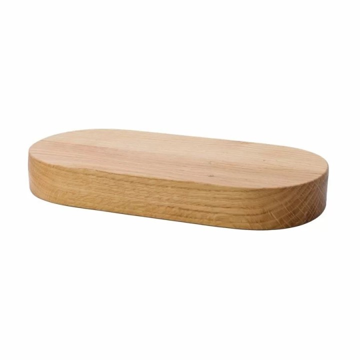Deska dębowa owalna 500x290x40 mm STRATOS | V-11553  VERLO
