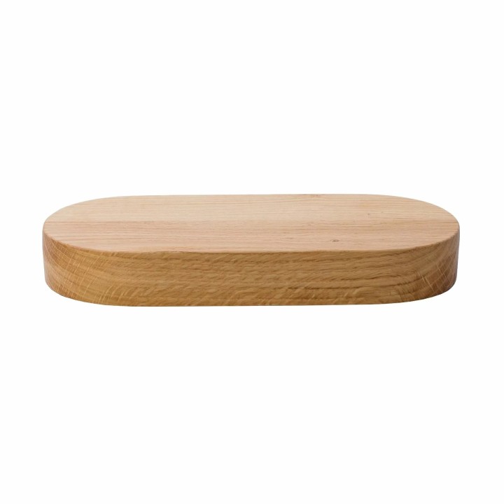 Deska dębowa owalna 500x290x40 mm STRATOS | V-11553  VERLO
