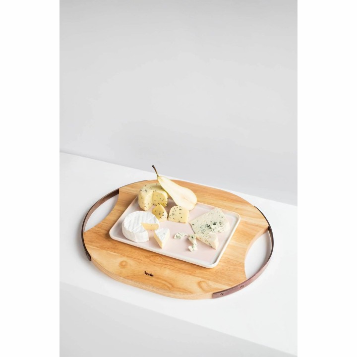 Deska owalna do serwowania 47,6x38 cm mango  | V-D1006 VERLO