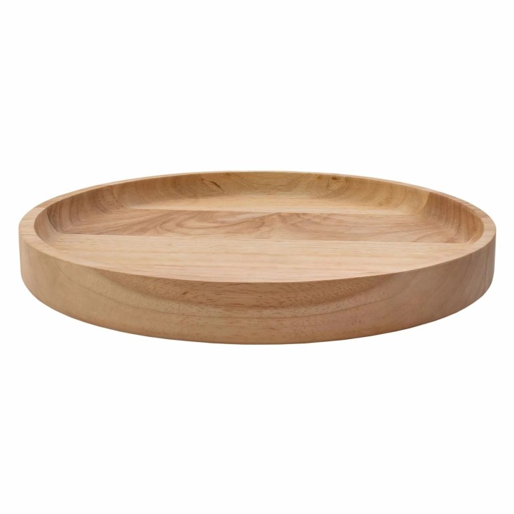 Talerz okrągły drewniany 30 cm mango | V-D1001  VERLO