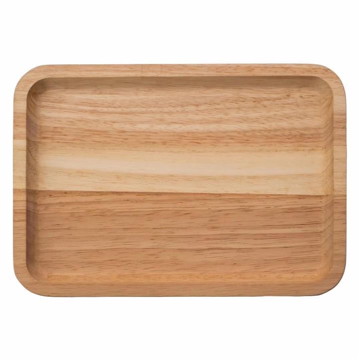Talerz prostokątny drewniany 29,7x19,7 cm akacja | V-D1002  VERLO