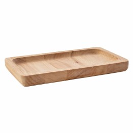 Talerz prostokątny drewniany 20x11 cm akacja  | V-D1003 VERLO