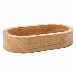 Taca owalna drewniana 18x10 cm mango  | V-D1011 VERLO