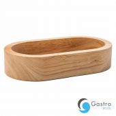 Taca owalna drewniana 18x10 cm mango  | V-D1011 VERLO