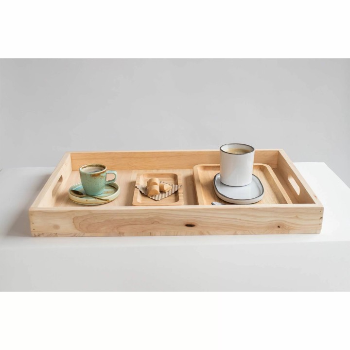 Taca prostokątna drewniana 58x37 cm mango  | V-D1008  VERLO