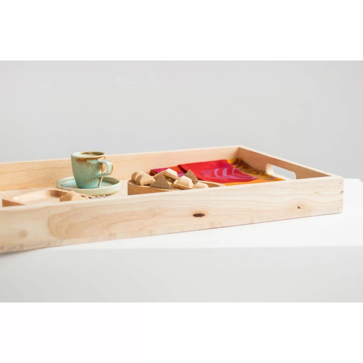 Taca prostokątna drewniana 58x37 cm mango  | V-D1008  VERLO