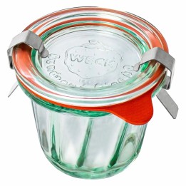 Słoik BAKERY 80 ml z pokrywką, uszczelką i 2 zapinkami - op. 12 szt | WE-566-60PUZ WECK