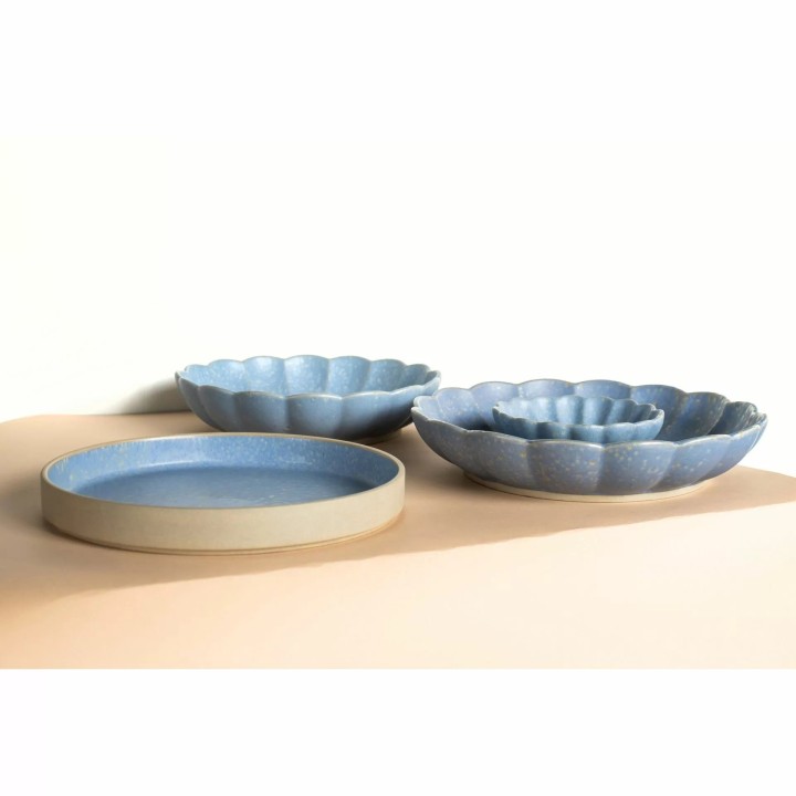Talerz głęboki 23 cm WODA | V-97003-4 VERLO